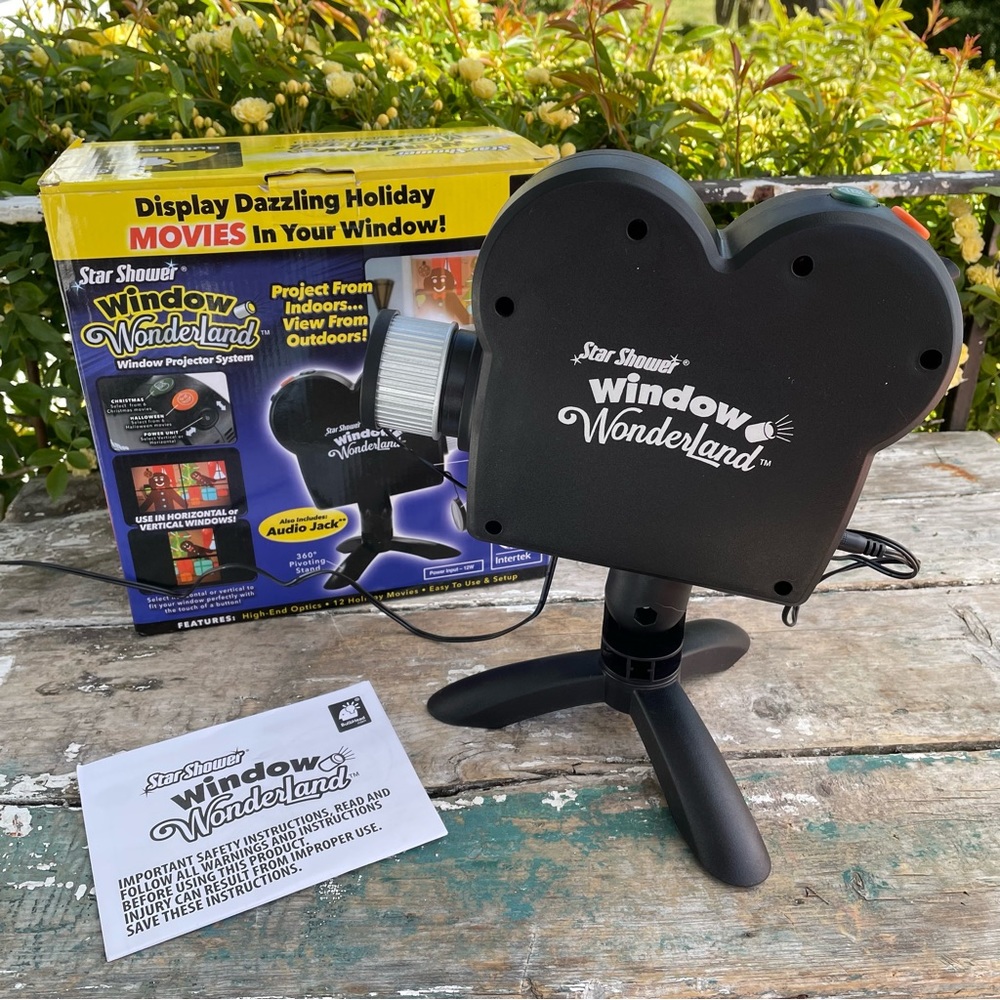 Wonderland Halloween & Christmas movie sounds Window Projector System